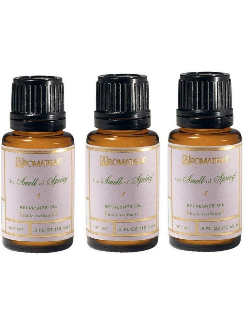 Spring Home Fragrance Oils Set of 3 | Hyacinth, Jasmine, Rose, Vanilla Scents